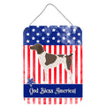 CarolineS Treasures German Shorthaired Pointer American Metal Print, 16 Inch  Inch  X 12 Inch  Inch , Multicolor