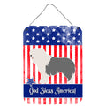 CarolineS Treasures Old English Sheepdog American Metal Print, 16 Inch  Inch  X 12 Inch  Inch , Multicolor