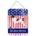 CarolineS Treasures Toy Fox Terrier American Metal Print, 16 Inch  Inch  X 12 Inch  Inch , Multicolor