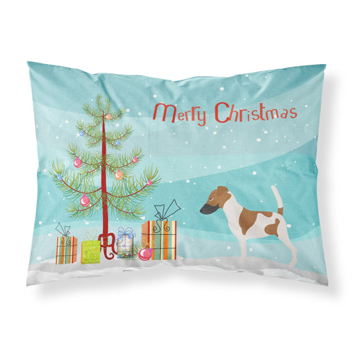 'Caroline'S Treasures Smooth Fox Terrier Pillowcase, Standard, Christmas Tree'