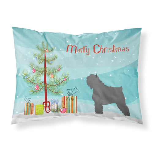 'Caroline'S Treasures Bouvier Des Flandres Pillowcase, Standard, Christmas Tree'