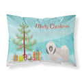 'Caroline'S Treasures Lhasa Apso Pillowcase, Standard, Christmas Tree'