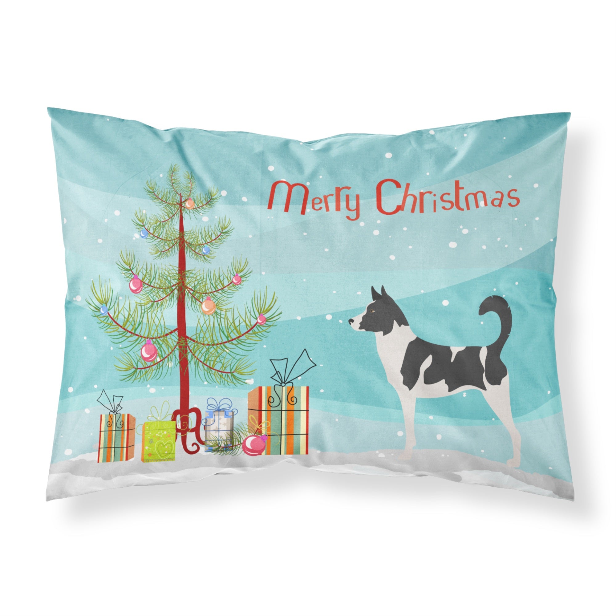 'Caroline'S Treasures Canaan Dog Pillowcase, Standard, Christmas Tree'