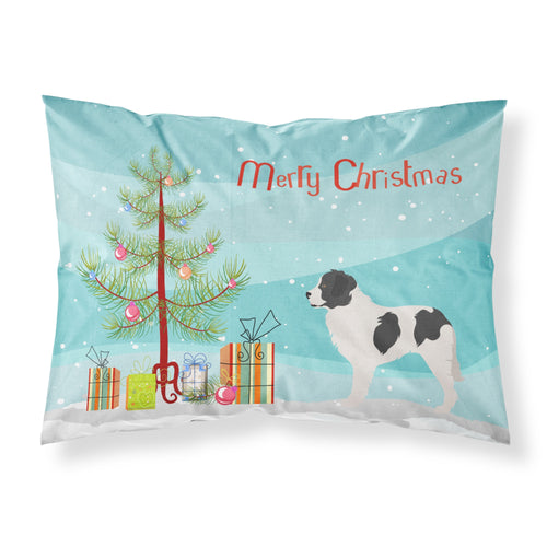 'Caroline'S Treasures Landseer Pillowcase, Standard, Christmas Tree'