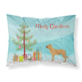 'Caroline'S Treasures Alano Espanol Spanish Bulldog Pillowcase, Standard, Christmas Tree'