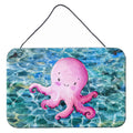 CarolineS Treasures Octopus Metal Print, 8 Inch  Inch  X 12 Inch  Inch , Multicolor