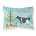 'Caroline'S Treasures ''Holstein Cow Christmas'' Pillowcase, Standard, Multicolor'