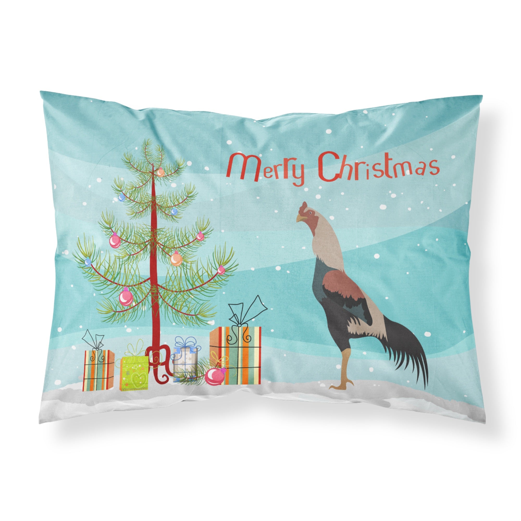 'Caroline'S Treasures Kulang Chicken Christmas Pillowcase, Standard, Multicolor'