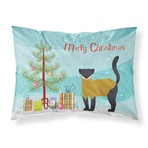 'Caroline'S Treasures Yellow-Throated Marten Christmas Pillowcase, Standard, Multicolor'
