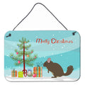 CarolineS Treasures Chinchilla Christmas Metal Print, 8 Inch  Inch  X 12 Inch  Inch