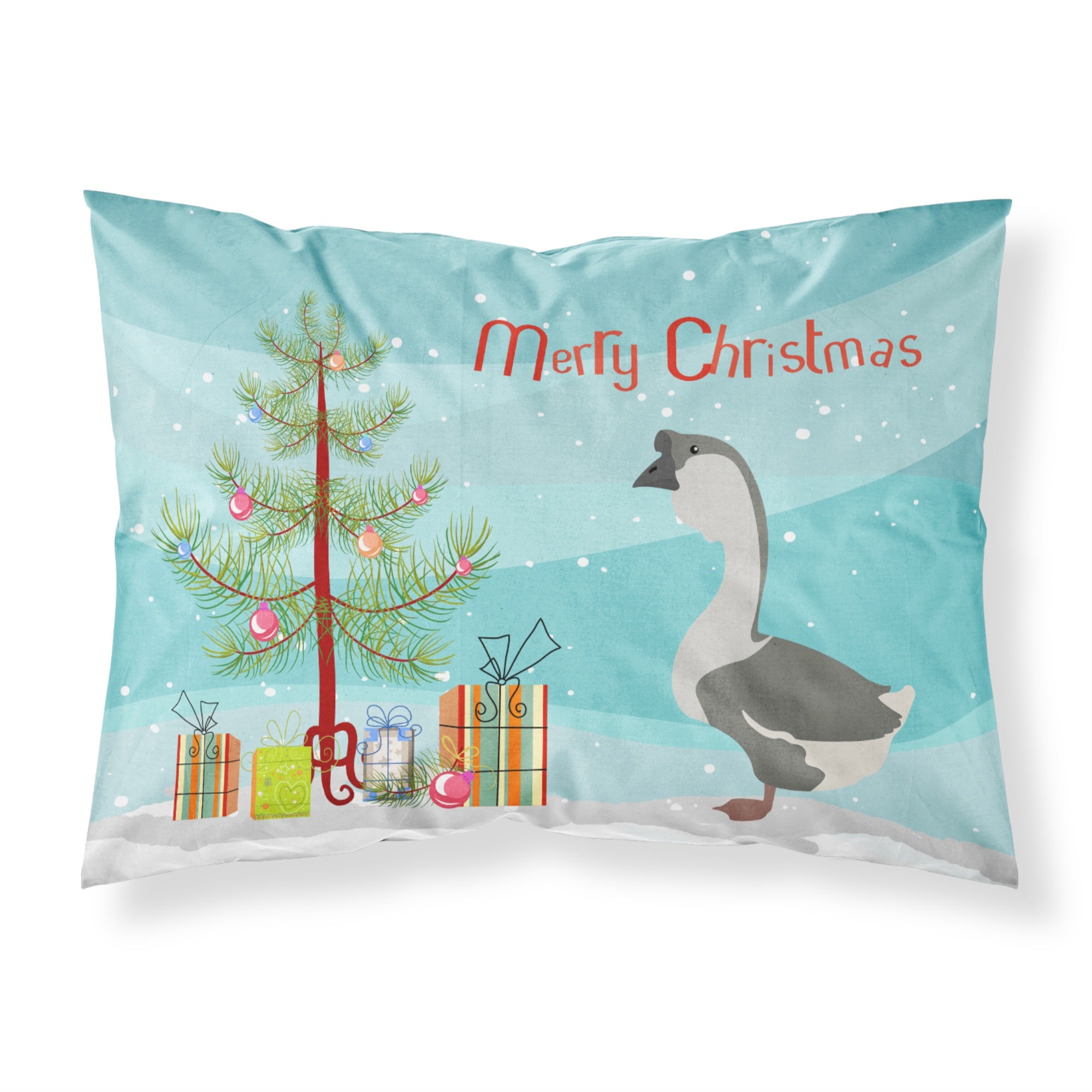 'Caroline'S Treasures African Goose Christmas Pillowcase, Standard, Multicolor'
