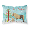 'Caroline'S Treasures ''Shetland Pony Horse Christmas'' Pillowcase, Standard, Multicolor'