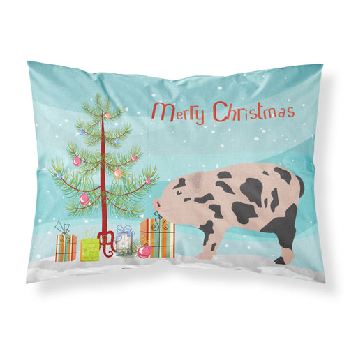 'Caroline'S Treasures ''Mini Miniature Pig Christmas'' Pillowcase, Standard, Multicolor'