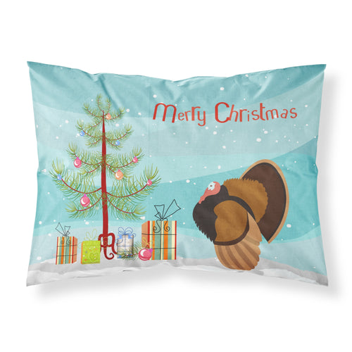 'Caroline'S Treasures Bronze Turkey Christmas Pillowcase, Standard, Multicolor'