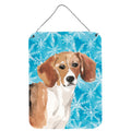 CarolineS Treasures Beagle Winter Metal Print, 16 Inch  Inch  X 12 Inch  Inch , Multicolor