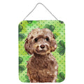 CarolineS Treasures Brown Cockapoo St. PatrickS Metal Print, 16 Inch  Inch  X 12 Inch  Inch , Multicolor
