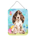 CarolineS Treasures Brown Parti Easter Metal Print, 16 Inch  Inch  X 12 Inch  Inch , Multicolor