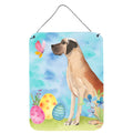 CarolineS Treasures Fawn Natural Dane Easter Metal Print, 16 Inch  Inch  X 12 Inch  Inch , Multicolor