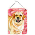 CarolineS Treasures Golden Retriever Love Metal Print, 16 Inch  Inch  X 12 Inch  Inch , Multicolor