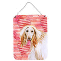 CarolineS Treasures Afghan Hound Love Metal Print, 16 Inch  Inch  X 12 Inch  Inch , Multicolor