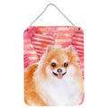 CarolineS Treasures Pomeranian #2 Love Metal Print, 16 Inch  Inch  X 12 Inch  Inch , Multicolor