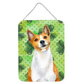CarolineS Treasures Basenji St PatrickS Metal Print, 16 Inch  Inch  X 12 Inch  Inch , Multicolor