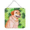 CarolineS Treasures Labrador Retriever Metal Print, 6H X 6W, St PatrickS Day