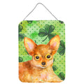 CarolineS Treasures Toy Terrier St PatrickS Metal Print, 16 Inch  Inch  X 12 Inch  Inch , Multicolor