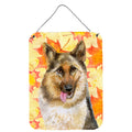 CarolineS Treasures German Shepherd Fall Metal Print, 16 Inch  Inch  X 12 Inch  Inch , Multicolor