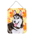 CarolineS Treasures Siberian Husky #2 Fall Metal Print, 16 Inch  Inch  X 12 Inch  Inch , Multicolor