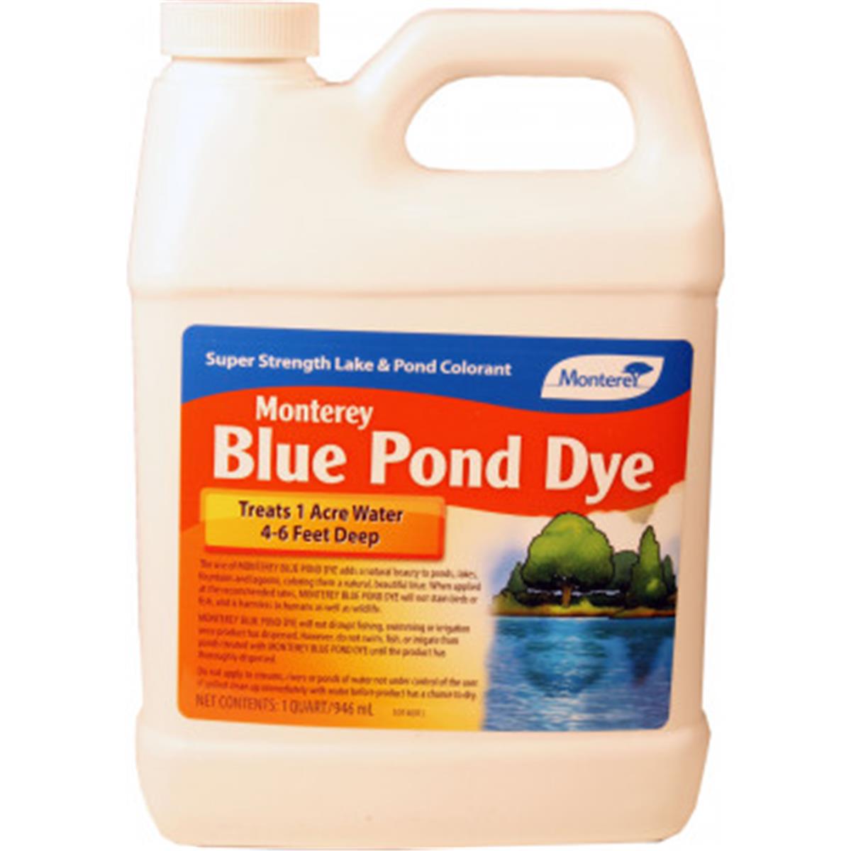 Monterey Pond Lg 1165 Quart Monterey Pond Dye Concentrate  Blue