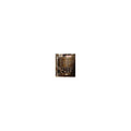 BD00472  Nightstand, Brown & Gold Finish  Constantine
