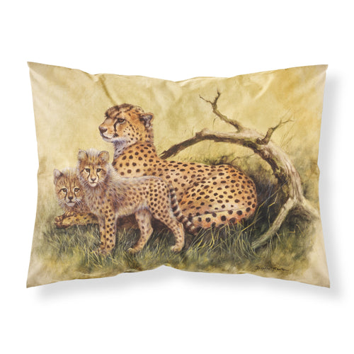 'Caroline'S Treasures Cheetahs By Daphne Baxter Fabric Standard Pillowcase Bdba0113Pillowcase, Multicolor'