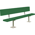 21 Surface Mount Bench w/back (colored)