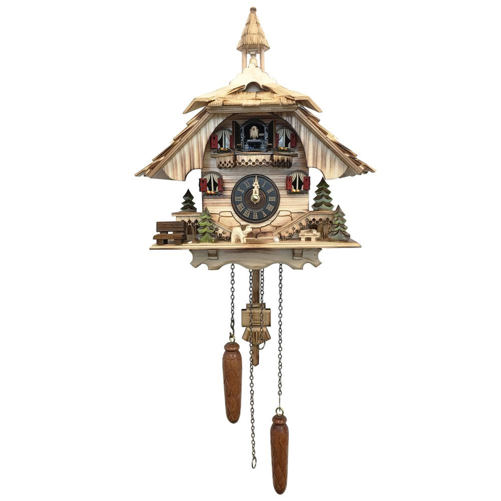 Alexander Taron 444-22Qm Engstler Battery-Operated Cuckoo Clock-Full Size, Multi