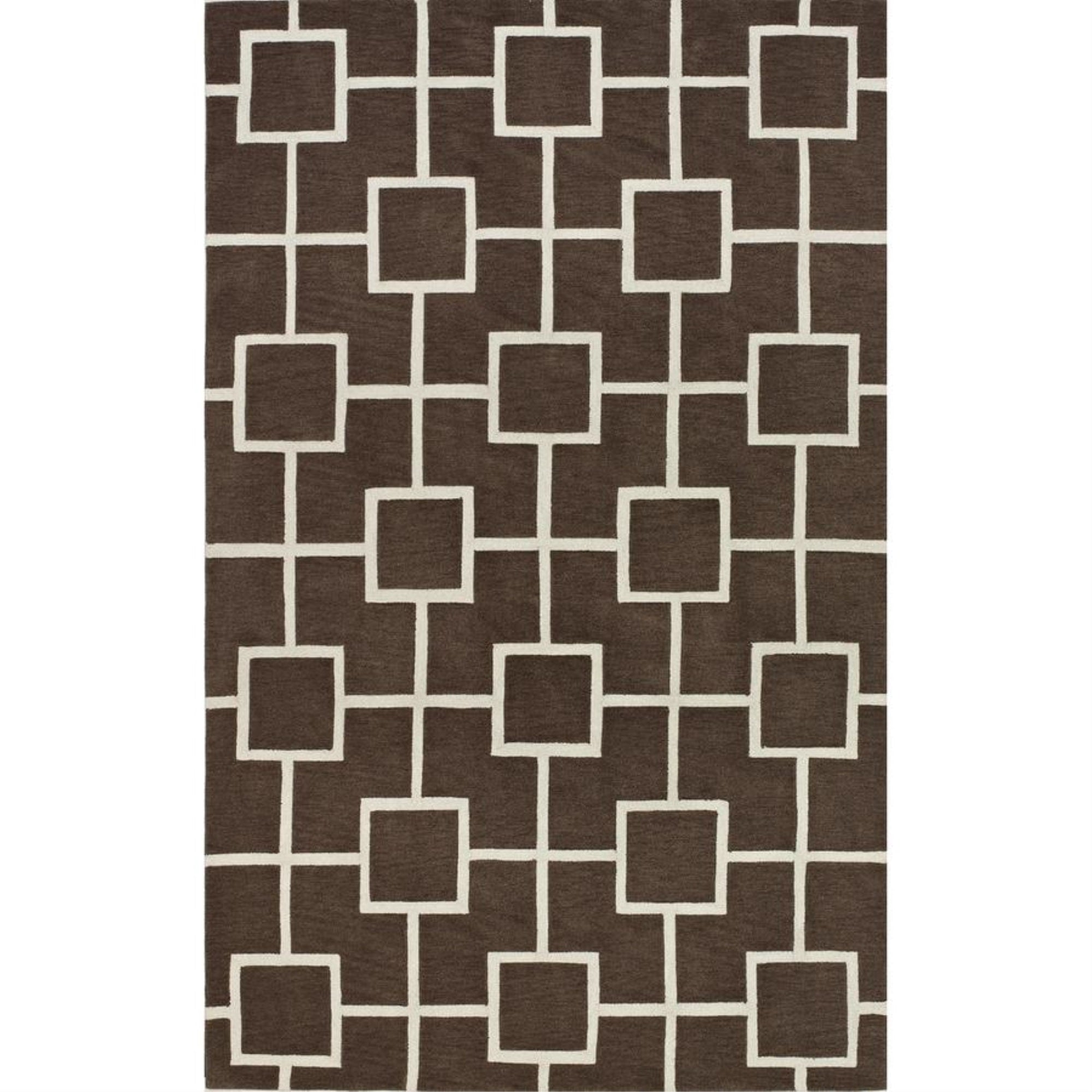 Dalyn Rugs Infinity If 4 Area Rug, 3-Feet 6-Inch By 5-Feet 6-Inch, Mocha