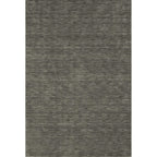 Dalyn Rugs Rafia Area Rug, 8-Feet By 10-Feet, Charcoal