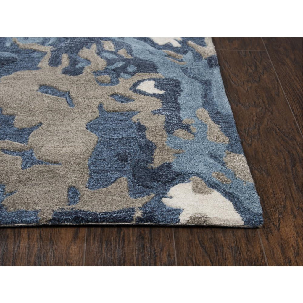 Rizzy Rugs 3-Foot-By-5-Foot Volare Area Rug, Transitional Rust
