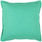 Rizzy Home T-3714 Decorative Pillows, 20 By 20-Inch, Teal