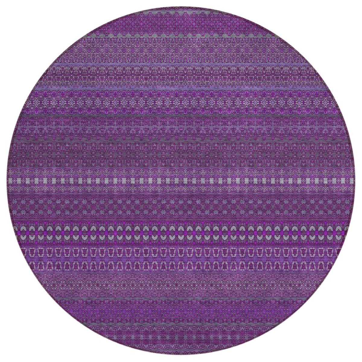 Chantille Acn527 Eggplant 8 X 8 Rug