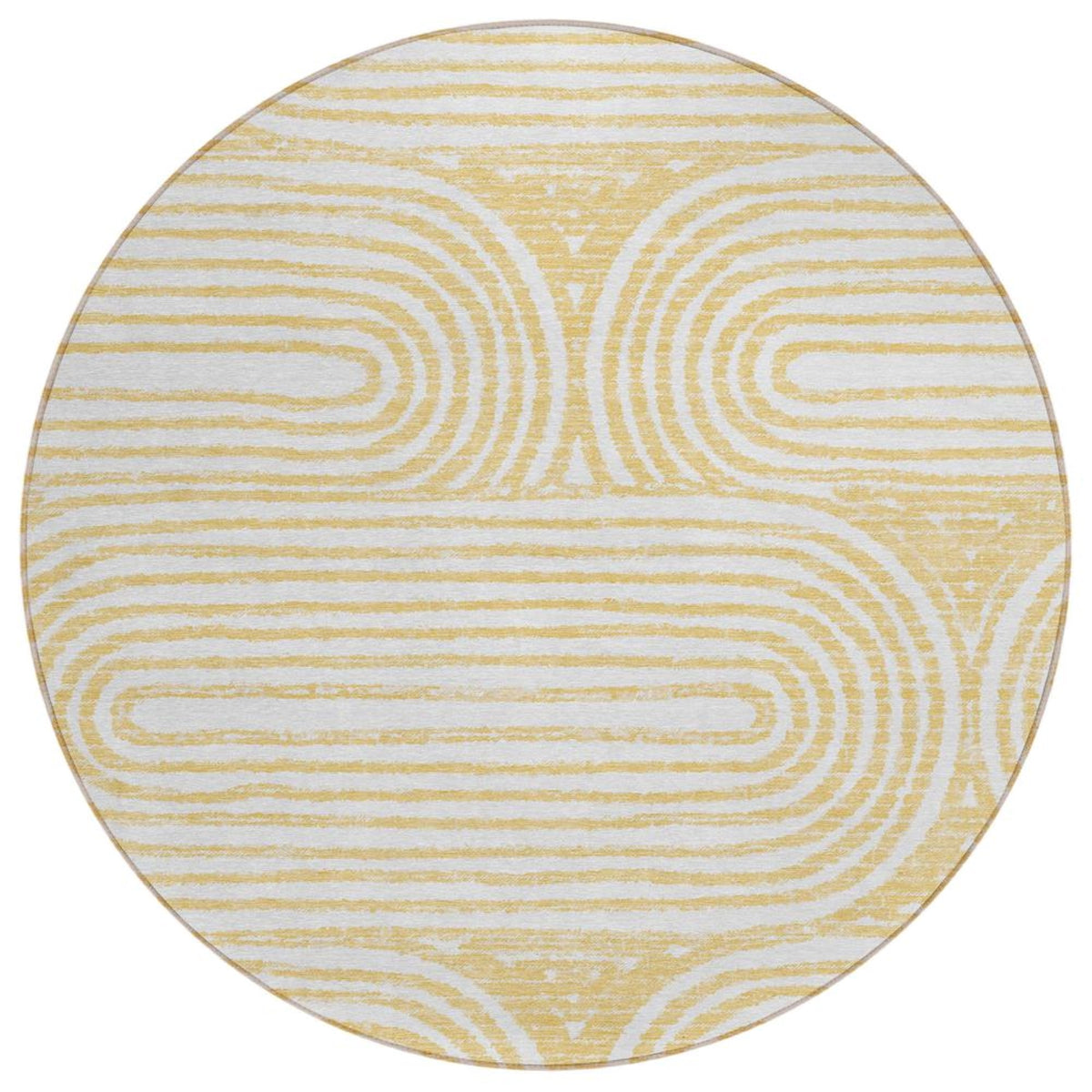 Chantille Acn540 Gold 8 X 8 Rug