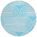 Chantille Acn540 Teal 8 X 8 Rug