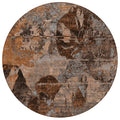 Chantille Acn555 Terracotta 8 X 8 Rug
