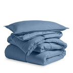 Full/Double Size All Season Super Soft Down Alternative Comforter Set Blue
