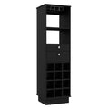 Classic Bar Cabinet  -Living Room -Black