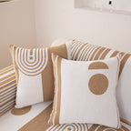 Modern Geometric Sofa Cover - Thick Woven, Pet Friendly, Stylish Couch Protector