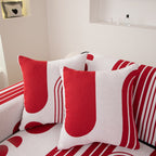 Modern Geometric Sofa Cover - Thick Woven, Pet Friendly, Stylish Couch Protector