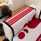 Modern Geometric Sofa Cover - Thick Woven, Pet Friendly, Stylish Couch Protector