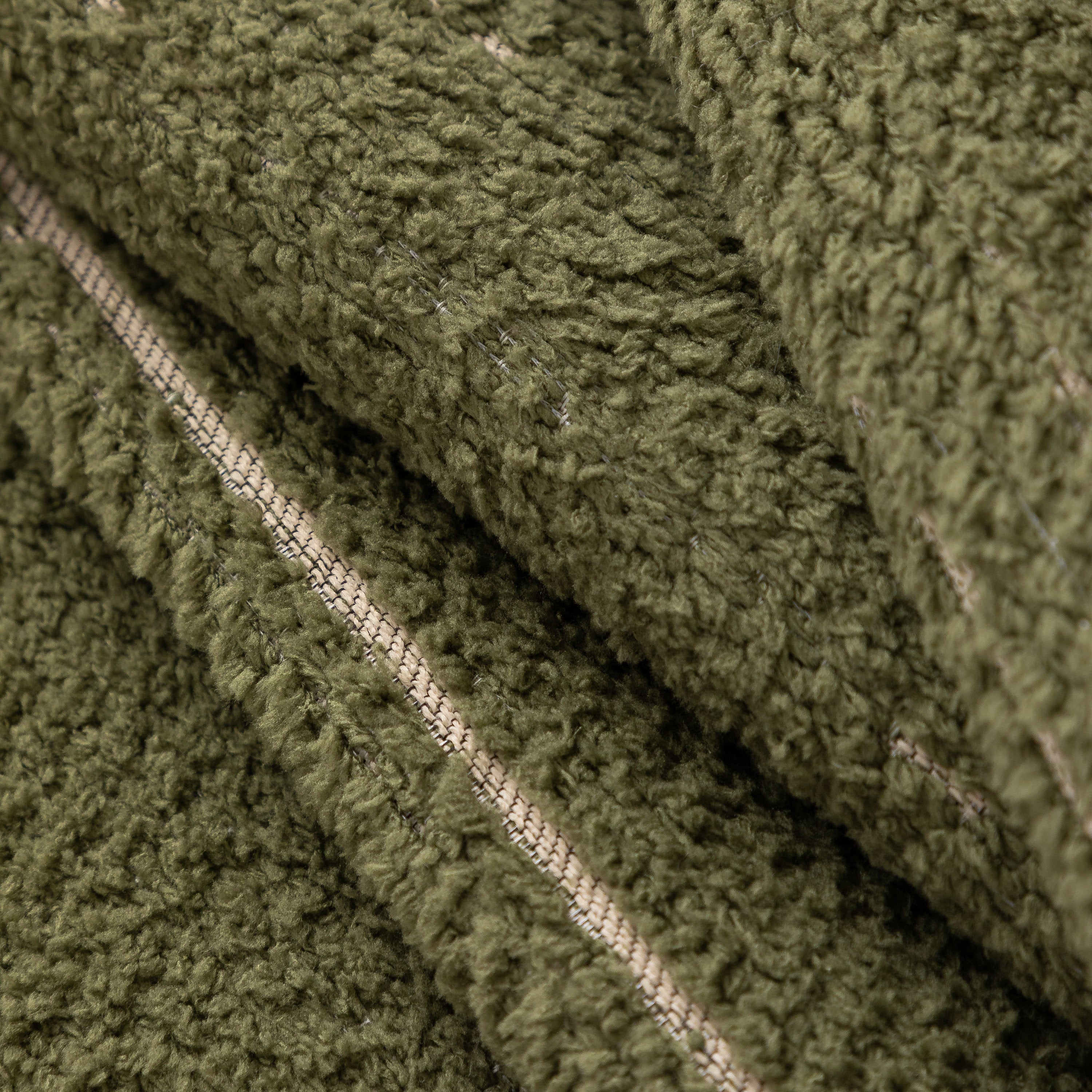 Textured Sofa Seat Cover with Wave Edge – Non-Slip, Washable Couch Throw Protector