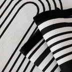 Modern Geometric Sofa Cover - Thick Woven, Pet Friendly, Stylish Couch Protector